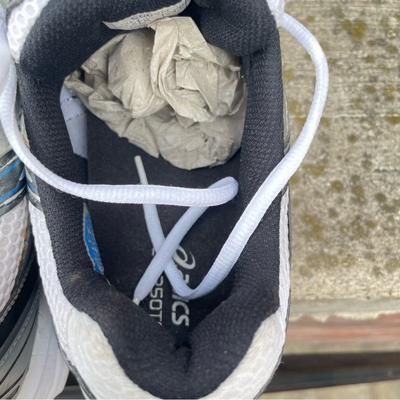 ASICS Gel 250-TR Men’s Silver & Blue Athletic Shoes Size US 9.5 EUR 43 (27.5 cm) - Picture 7 of 9